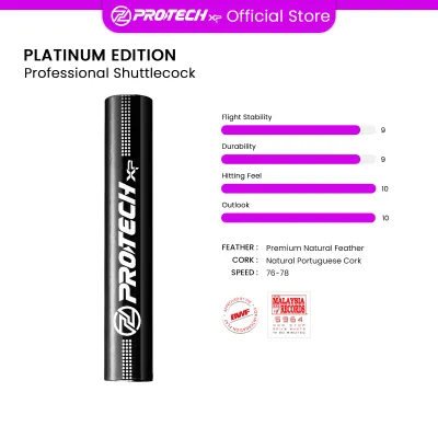 PROTECH Platinum Edition Shuttlecocks