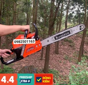 Máy Cưa Xích Chạy Xăng | Công xuất 2100w Lam Cưa Dài 55cm - Công nghệ Nhật Bản