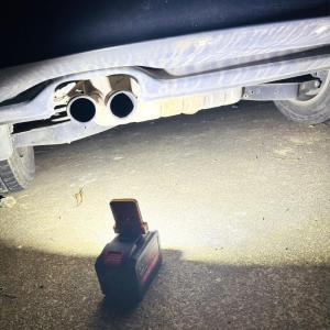 Cordless Tool Suitable LED Lamp Solid Plastic Housing Adjustable Mounting Brackets 2 Brightness Setting Convenient