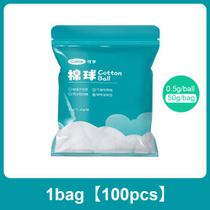 Cofoe Medical Cotton Ball (100 balls) - 100% Pure Cotton