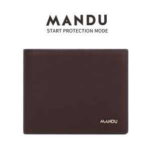 🔥ส่งไวจากไทย🔥MANDU P304กระเป๋าสตางค์ผู้ชายแฟชั่นระดับไฮเอนด์กระเป๋าสตางค์มัลติฟังก์ชั่น RFID กระเป๋าสตางค์ Mens wallets