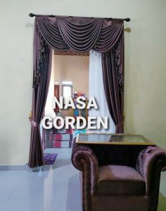 GORDEN 1 SET PONI GELOMBANG/GORDEN PONI MEWAH