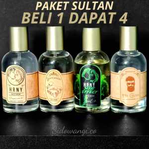 PARFUM VIRAL BELI 1 DAPAT 4 35ml EAU DE PARFUME TAHAN 6 JAM PRIA WANITA HRNY MR CRUSH STAYCATION