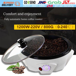 [Ready Stock] 800g 240 Mesin Roasting Biji Kopi Popcorn kacang Arabika Robusta Coffee Grill Machine Bean Maker Alat Sangrai Roaster Rosting Espresso Gilingan Penggiling Grinder Anti Stik Lengket Ajustable