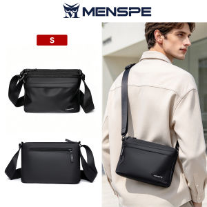MENSPE Fashion Shoulder Bag Mini Cross Body Bag Casual Lightweight Messenger Bag Large Capacity Waterproof Leisure Street Bag Travel Bag Outdoor Riding Bag S/L Size