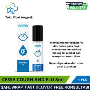 CESSA COUGH AND FLU/ESSENTIAL OIL ROLL ON ANAK/UNTUK BATUK FLU 0-2 TH
