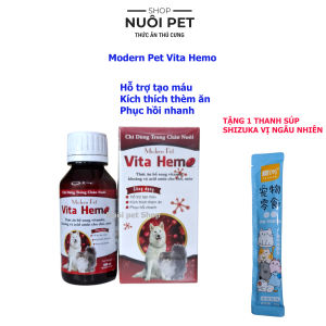 Thực phẩm bổ máu Vita Hemo cho chó mèo - kích thích thèm ăn hỗ trợ tạo máu - Nuôi Pet Shop