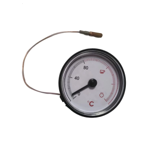 Professional Coffee Temperature Gauge Stainless Steel Temperature Gauge with Coil for Espresso Coffee Machine Accessories