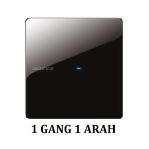 ARCHITECH DIAMOND V16 SAKLAR LAMPU 1 ARAH - TITANIUM BLACK