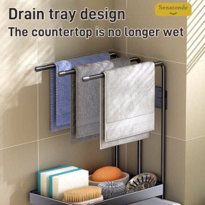 ชุดที่เก็บของในครัวติดผนังโดยไม่ต้องเจาะ