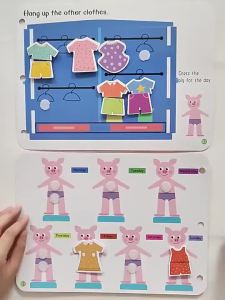 Montessori Paste Quiet Book Children Toys Paste My First Busy Book Kids Number Matching Puzzle Educational Game Baby Book Mark