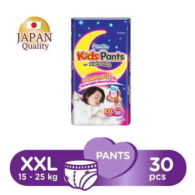 Mamypoko Kids Pants Premium Baby Diapers [GIRL] XXL30 (1 Pack) (15 - 25kg)