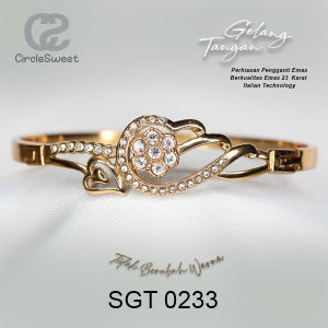 Eka Swasa Gelang Tangan Warna Emas - SGT0233