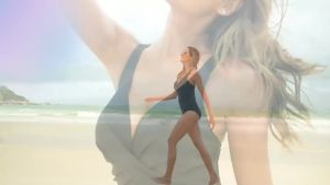 Europe and America 2024 New  Solid Color plus-Sized plus-Sized   Cross Pleated Tight v Collar  Swimsuit for Women Wholesale ㏇L0514