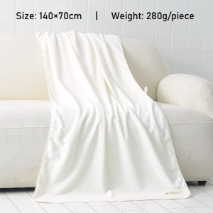 Classic Solid Color Microfiber Large Bath Towel Absorbent Summer Wrap W2817