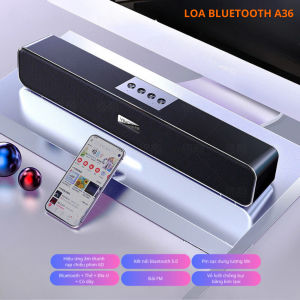 Loa Máy Tính Gaming Soundbar Bluetooth Để Bàn JK-1119 Âm Thanh Hay Bass Cực Mạnh Led RGB Nháy Theo Nhạc Pin Dùng 4-8H