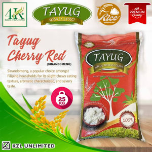 KZLU Tayug Cherry Red Sinandomeng Rice 25kg