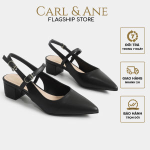 Carl & Ane - Giày cao gót mũi nhọn kiểu dáng thanh lịch cao 35cm màu nude - CL023