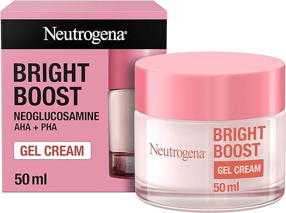 Neutrogena Bright Boost Gel Cream Brightening Complex with AHA PHA 50ml ...