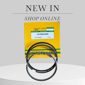 แหวนลูกสูบ KUBOTA 3D84 รุ่น 3แหวน STD YM 729350-22500 เกรด OEM แท้ (1ชุด=3สูบ)/BEGNHP
