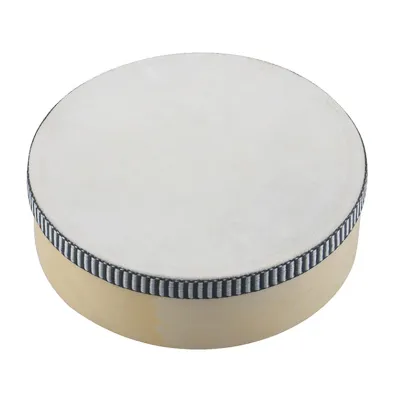 8-Inch Wooden Hand Drum Wave Drum Frame Drum Percussion Instrument Kid Percussion Toy