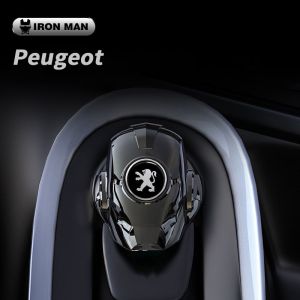 Peugeot Car Ignition Switch Engine Start Stop Button Protective Cover One Button Start Cover For Peugeot 206 208 207 307 308 2008 3008 508 408 5008 406