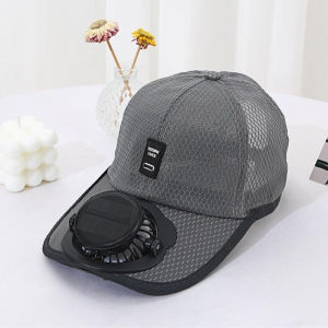 Summer Outdoor 2-in-1 Sun Hat With Fan Solar/USB Rechargeable Summer Hat Outdoor Cycling Fishing Cap