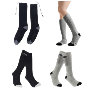 Heated Sock for Men & Women Upgraded Electric Sock Thermal Foot Warmer Self Heating Sock Rechargeable Heated Sock