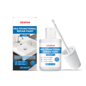Jakehoe Multifunctional Repair Paint Waterproof Bathroom Refurbishment Cover Scratches and Defects Repair Wall Multifunctional Paint