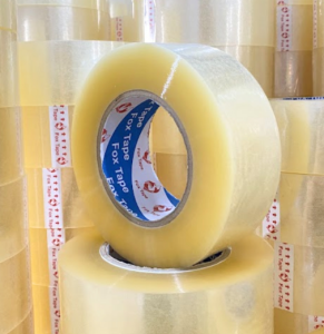 Combo 2 Cuộn Băng Keo 48mm x 200Y Trong / Đục - Dán Thùng Carton Đóng Gói Chuyên Dụng