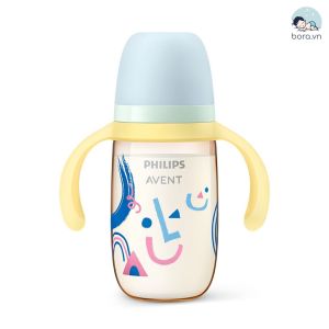 Bình sữa Avent Natural PPSU 125ml 260ml 330ml [Được chọn núm 0 - Y] [Cam kết chính hãng 100%]