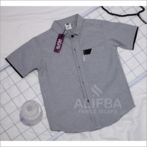 Kemeja Koko Tangan Pendek (KEMKO PENDEK) ALIFBA Anak Usia 1 - 12 thn