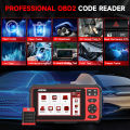 ANCEL DS300 เครื่องสแกนรหัส ECU เครื่องสแกน OBD2 ระบบเต็ม เครื่องมือวินิจฉัยรถยนต์ใหม่ล่าสุด ปี 2025 เครื่องสแกนรหัส ECU คีย์ OBD2 เครื่องสแกนรถยนต์ ฟังก์ชันรีเซ็ต ECU 30 รายการ เครื่องมือสแกนเครื่องอ่านรหัสข้อผิดพลาดสำหรับรถยนต์ทุกรุ่น PK launch x431. 