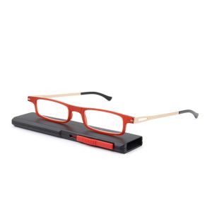 NEXTYOO Blue Ray Blocking Anti-Blue Light Reading Glasses Portable Folding Hyperopia Glasses Comfortable Ultralight Presbyopic Eyewear for Men Women