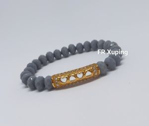 FR XUPING GELANG KRISTAL WANITA 8 MM CHARM  XUPING LAPIS EMAS PERHIASAN FASHION