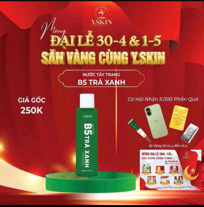 Tẩy trang B5 trà xanh chính hãng Y.SKIN (SIZE 200ML)