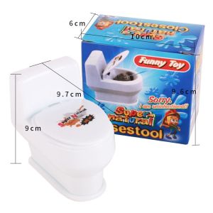 Mainan Kloset Semprot Air Prank Closestool Mainan Mini Prank Squirt Spray Water Toilet
