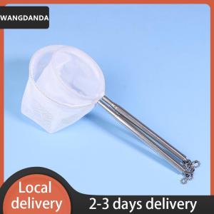 [COD] WANGDANDA Ship within 24 hours 1pc AquariumFish Fishing Net Stainless Steel Retractable Small Shrimp Fishing Nets Fish Shrimp Tank Aquarium Accessories