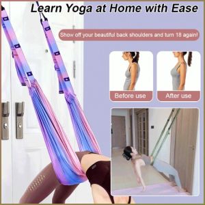 Pilates Stretcher Women Safe and Comfortable Yoga Belt Exercise Adjustable Buckle Indoor Body Sculpter