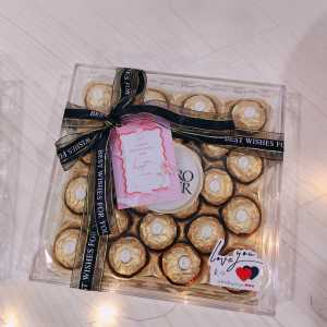 Hampers Valentine Coklat Ferrero Rocher isi 24 dan 16 HVAL010