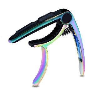 Guitar Capo Metal Tunings Clamp Ukulele Capo Metal Texture Guitar Replacement Part for Acoustic and Electric Guitar