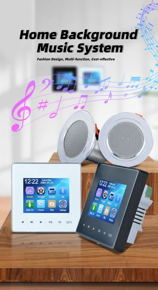 Smart Home Theater Sound System Bluetooth Touch Screen Wall