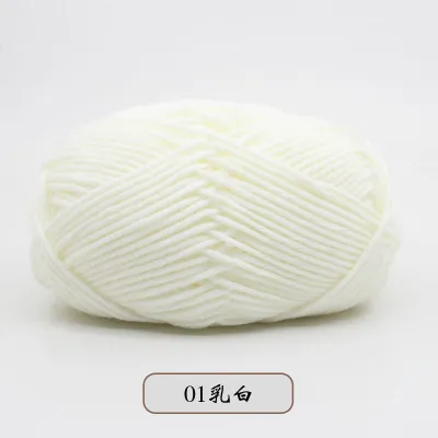 [Mã 01-49] Len Milk Bò Cotton Bảng 92 Màu Mềm Đa Dạng 50g Thích Hợp Cho Người Mới Tập Đan Móc - EB111