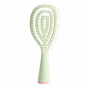 K10SEQ Khoét rỗng Lược chải tóc Hình bầu dục Chống tĩnh điện Lược massage da đầu  Sử dụng ướt và khô Lược gỡ rối tóc Dụng cụ tạo kiểu tóc