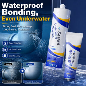 Waterproof Glass Sealant Tape Transparent Glass Sealant Leak Repair Tape Underwater Bonding Aquarium Fish Tank Pool Sealing Tape