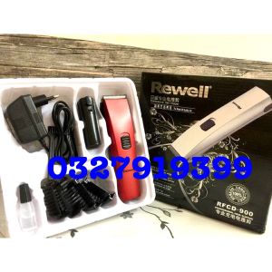 Tông đơ cắt tóc 2 pin cao cấp Rewell 900