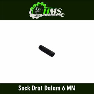 Sock Drat Dalam 6 MM - Sok Shok Skok Sekok Bosh Baut Baud Drat Drad Bagian Dalam M10 10 Mili Universal