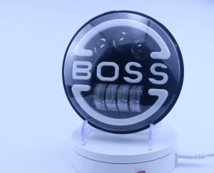 7 inch Đèn Pha Led H4 DRL vòng 7 đèn pha với HI/lo chùm mắt thiên thần hổ phách cho Wrangler