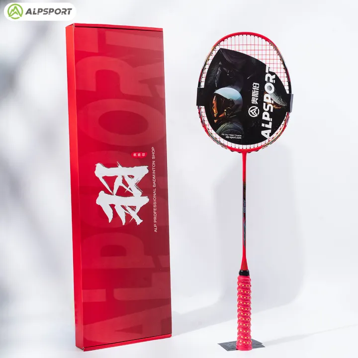 Alps Brand Racket ALP AIR 100% original ultra-light 10U 52g carbon badminton racket ...