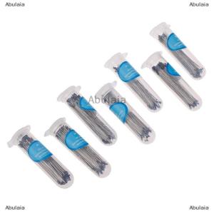 [COD] Abulaia เข็มสเตนเลสสำหรับตรวจแมลงเข็ม100ชิ้นสำหรับการทดลองทางทันตกรรมของโรงเรียน